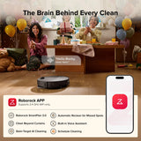 roborock Qrevo Edge 2 Robot Vacuum Cleaner with Mop, 25,000 Pa HyperSuction, Zero-Tangle, 3.14" Ultra-Slim, AI Obstacle Avoidance, FlexiArm Technology, 80°C Hot-Water Mop Washing & Dock Self-Cleaning