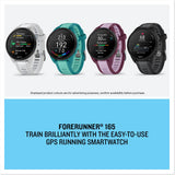 Garmin Forerunner 165 with Music, 43mm GPS running smartwatch, lightweight, AMOLED touchscreen, advanced training & insights, safety & tracking features, up to 11 days battery life, Black