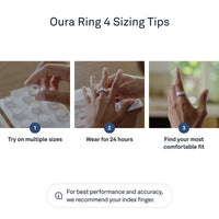 Oura Smart Ring 4 - Silver - Size 8 - | Non-Standard Fit – Measure with a Size Kit |Sleep, Heart Rate and Fitness Tracking Wearable | 8-Day Battery, iOS / Android Compatible