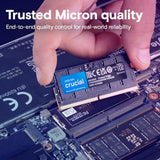 Crucial DDR5 RAM 64GB Kit (2x32GB) 4800MHz SODIMM, Laptop Computer Memory, Mini PC, CL40 - CT2K32G48C40S5