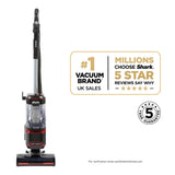 Shark Corded Upright Vacuum Cleaner 1.1L with Lift-Away Technology, Pet Model, LED Headlights, Anti-Allergen, 8m Cord, 750W, Pet, Crevice & Multi-Surface Tools, Red/Black, NV602UKT