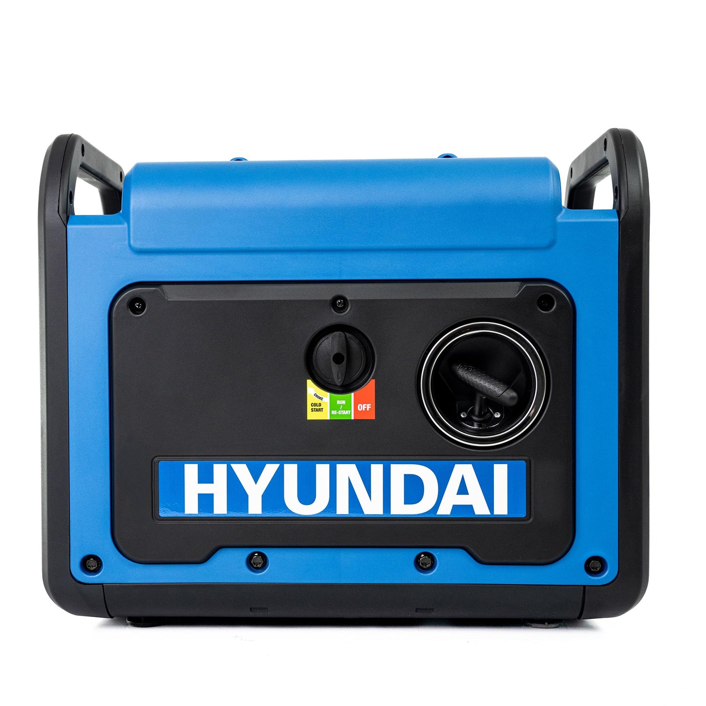 Hyundai 3200W / 3.2kW Petrol Inverter Generator, Pure Sine Wave Output, Lightweight, Quiet with Electric Start, 3 Year Warranty