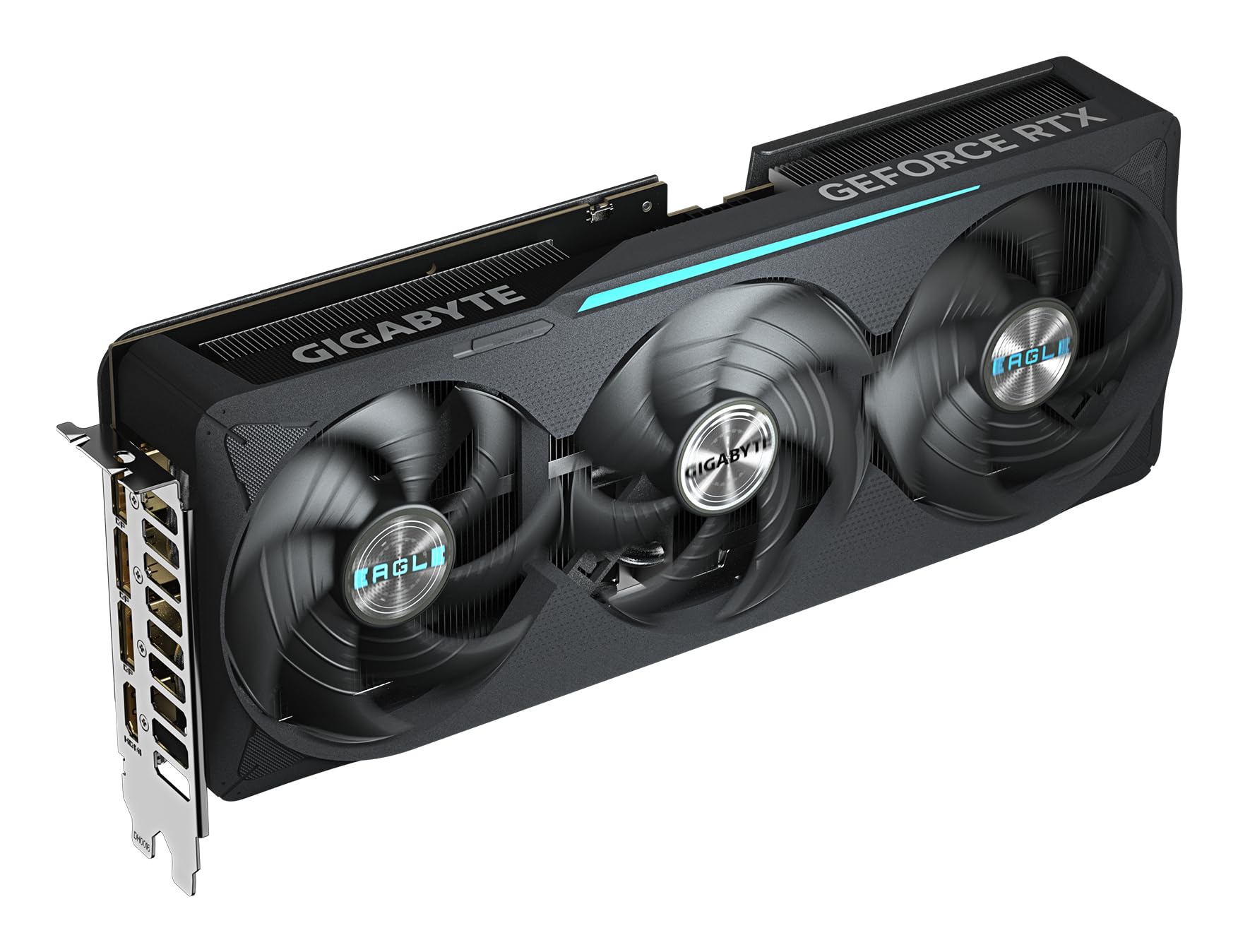 Gigabyte GeForce RTX 5070 Ti EAGLE OC SFF 16G Graphics Card - 16GB GDDR7, 256bit, PCI-E 5.0, 2542 MHz Core Clock, 3 x DP 2.1a, 1 x HDMI 2.1b, NVIDIA DLSS 4, GV-N507TEAGLE OC-16GD