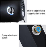 YNIYUJKL Pedestal Fans Dc Motor Ultra Quiet Pedestal Sleeping &Baby, High Energy Efficiency Standing Fan Speed With Leakage Protector, Blowers, 28/32 Inch, Black,Diameter80cm