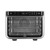 Ninja Foodi 10-in-1 Multifunction Oven, Fast Mini Oven, Countertop Oven, 10 Cooking Functions, Air Fry, Pizza, Grill, Roast, Bake, Toast, Bagel & more, Make Family-Size Meals, Silver/Black DT200UK