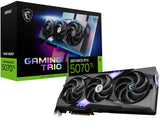 MSI GeForce RTX 5070 Ti 16G GAMING TRIO OC Graphics Card - RTX 5070 Ti GPU, 16GB GDDR7 (28Gbps/256-bit), PCIe 5.0 - TRI FROZR 4 (3 x STORMFORCE FAN) - Dual BIOS, RGB - HDMI 2.1b, DisplayPort 2.1b