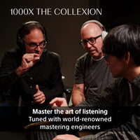 SONY 1000X THE COLLEXION Luxury Over-Ear Wireless Bluetooth Headphones, Studio-Grade Hi-Res Sound,Premium Noise Cancelling, 360 Spatial Audio, Durable Case, iOS & Android – Platinum, New Model