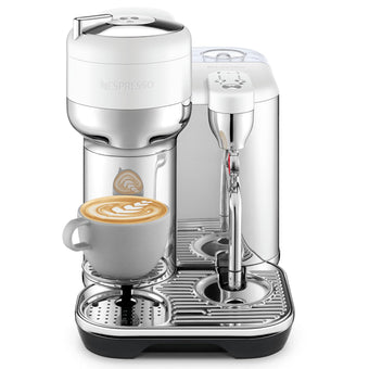 compare product Nespresso - Vertuo Creatista Capsule Coffee Machine with Milk Frother Wand for Cappuccino, Flat White and Espresso by Sage, Sea Salt
