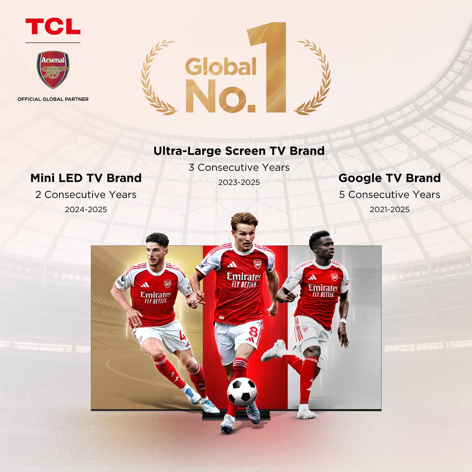 TCL 85T6C-UK 85 Inch QLED 4K HDR TV, Fire TV (Smart TV with Dolby Vision & Atmos, HDR10+, Press & Ask Alexa, 2025 Model)