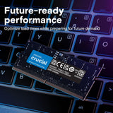 Crucial DDR5 RAM 96GB Kit (2x48GB) 5600MHz SODIMM, Laptop Computer Memory, Mini PC (or 5200MHz, 4800MHz) CL46- CT2K48G56C46S5