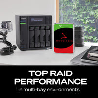 Seagate IronWolf Pro 16TB, Enterprise Internal NAS HDD, CMR 3.5 Inch, SATA 6GB/s, 7.200 RPM, 256MB Cache for RAID NAS, Data Rescue Services, Frustration Free Packaging (ST16000NTZ01)