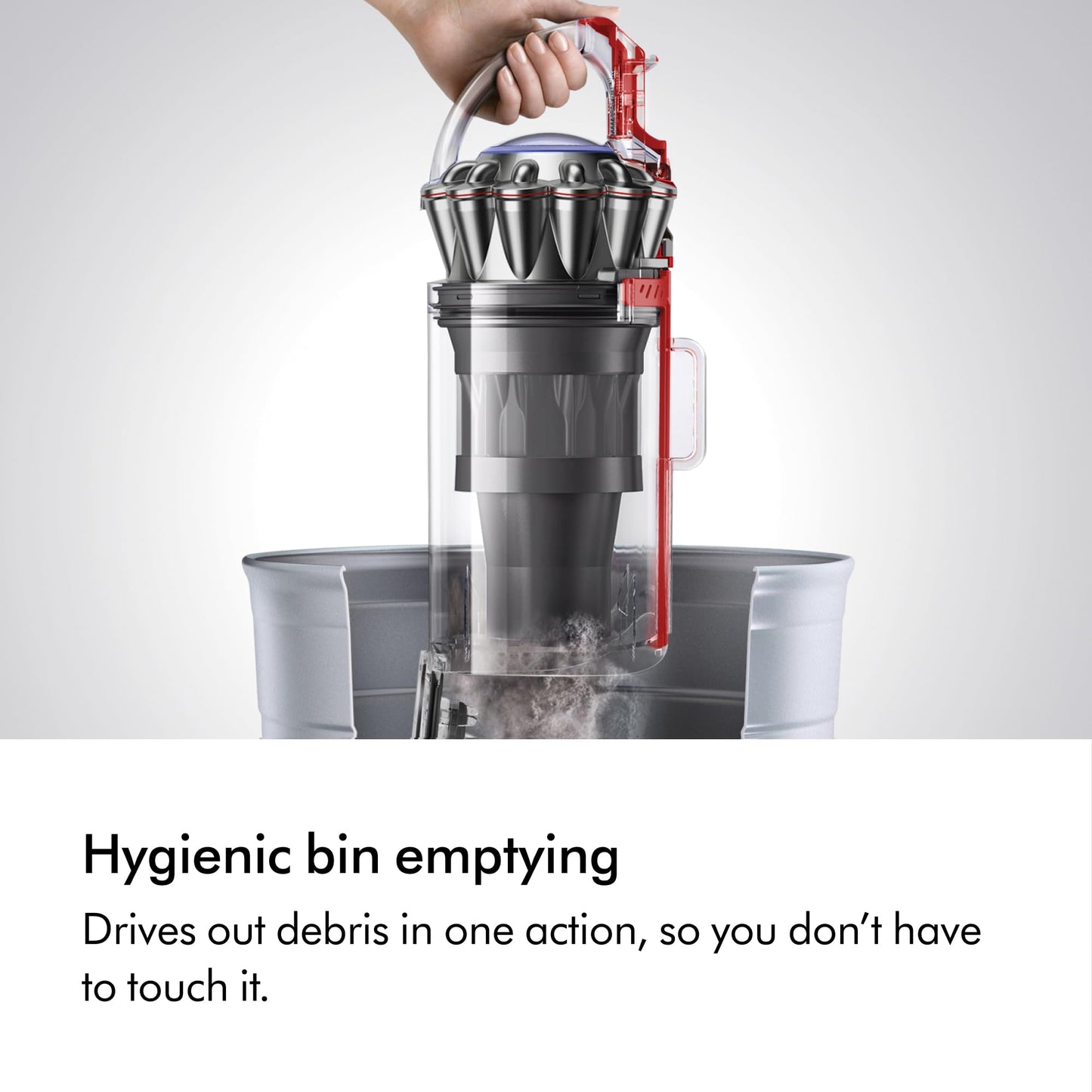 Dyson Ball Animal UP32 Vacuum Cleaner, self-detangling vanes for pet hair (Nickel/Silver)