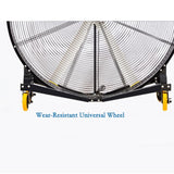 Xilin-872 Metal Floor Fan- Movable Industrial Fan 1.5m/2m Large Mobile Fan Factory High Power Floor Fan Industrial Big Fan Industrial Standing Fan(1.5m)