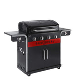 Char-Broil Gas2Coal 440 Hybrid Grill Gas Barbecue, Black, 61 x 24 x 46 cm