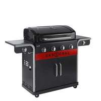Char-Broil Gas2Coal 440 Hybrid Grill Gas Barbecue, Black, 61 x 24 x 46 cm
