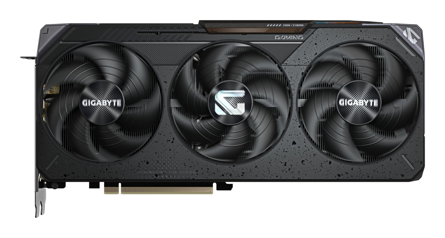 Gigabyte Radeon RX 9070 XT GAMING OC 16G Graphics Card - 16GB GDDR6, 256bit, PCI-E 5.0, 3060 MHz Core Clock, 2 x DisplayPort, 2 x HDMI, GV-R9070XTGAMING OC-16GD