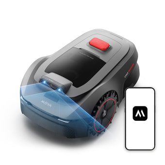 compare product MOVA ViAX 300 Robot Lawnmower without Boundary, Recommended 300 ㎡, AI-Assisted Auto Mapping, U-Shape Path Planning, Dual-Vision Obstacle Avoidance, Edge Cutting, Complex Terrain, App Control