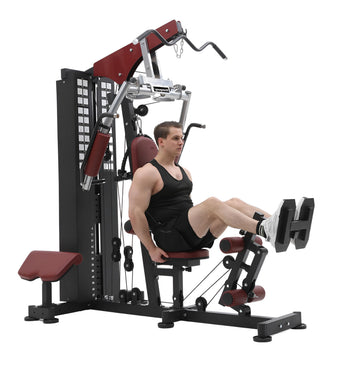 compare product Strongway® Multi Gym with Weights 72KG 100KG Weight Stack Included - Multifunction Home Gym Cable Pulley Preacher Pad Butterfly Press Strength Training (Multi Gym with 100KG Weight Stack)