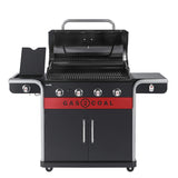 Char-Broil Gas2Coal 440 Hybrid Grill Gas Barbecue, Black, 61 x 24 x 46 cm