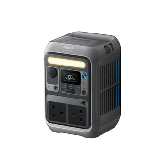 compare product Anker SOLIX C300 Portable Power Station, Outdoor 288Wh LiFePO4 Battery, 300W (600W Surge) Solar Generator, 140W Two-Way Fast Charging, For Camping, Traveling, and Emergencies