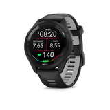 Garmin Forerunner 265 with Music, 46mm GPS Running smartwatch, AMOLED Touchscreen, Advanced Training & Insights, Training & HRV Status, Safety & Tracking Features, up to 13 Days Battery Life, Black