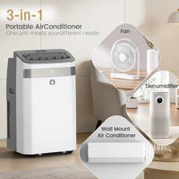 AirOrig Air Conditioning Unit, 14000 BTU Portable Air Conditioner With Cooling, Fan&Dehumidify Mode, Auto Swing, Effortless Cooling-Suitable for 40 m² Large Rooms