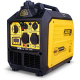 Aceup Energy 3400 Watt Generator Silent Inverter Petrol Powered Pure Sine Wave Generator Portable for Home, Camping, RV, EURO-V, CE