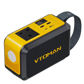compare product VTOMAN Jump 100 Portable Power Station 100W-89.6Wh Solar Generator LiFePO4 Battery Power Station, AC 100W(peak 200W) Outlet and PD 65W Fast Charge, Fast Charging for Camping, Emergency,Home Backup
