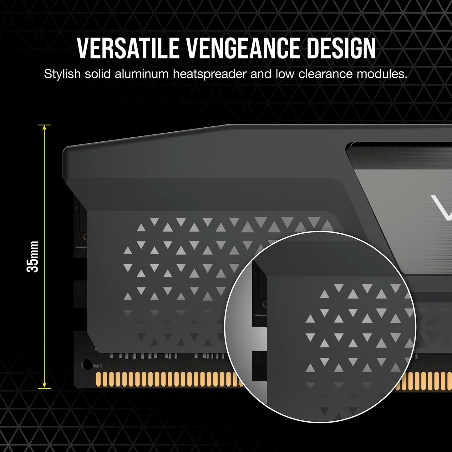 CORSAIR VENGEANCE DDR5 32GB (2x16GB) DDR5 Up to 6000MHz CL36 AMD EXPO Intel XMP iCUE Compatible Computer Memory – Grey (CMK32GX5M2E6000Z36)