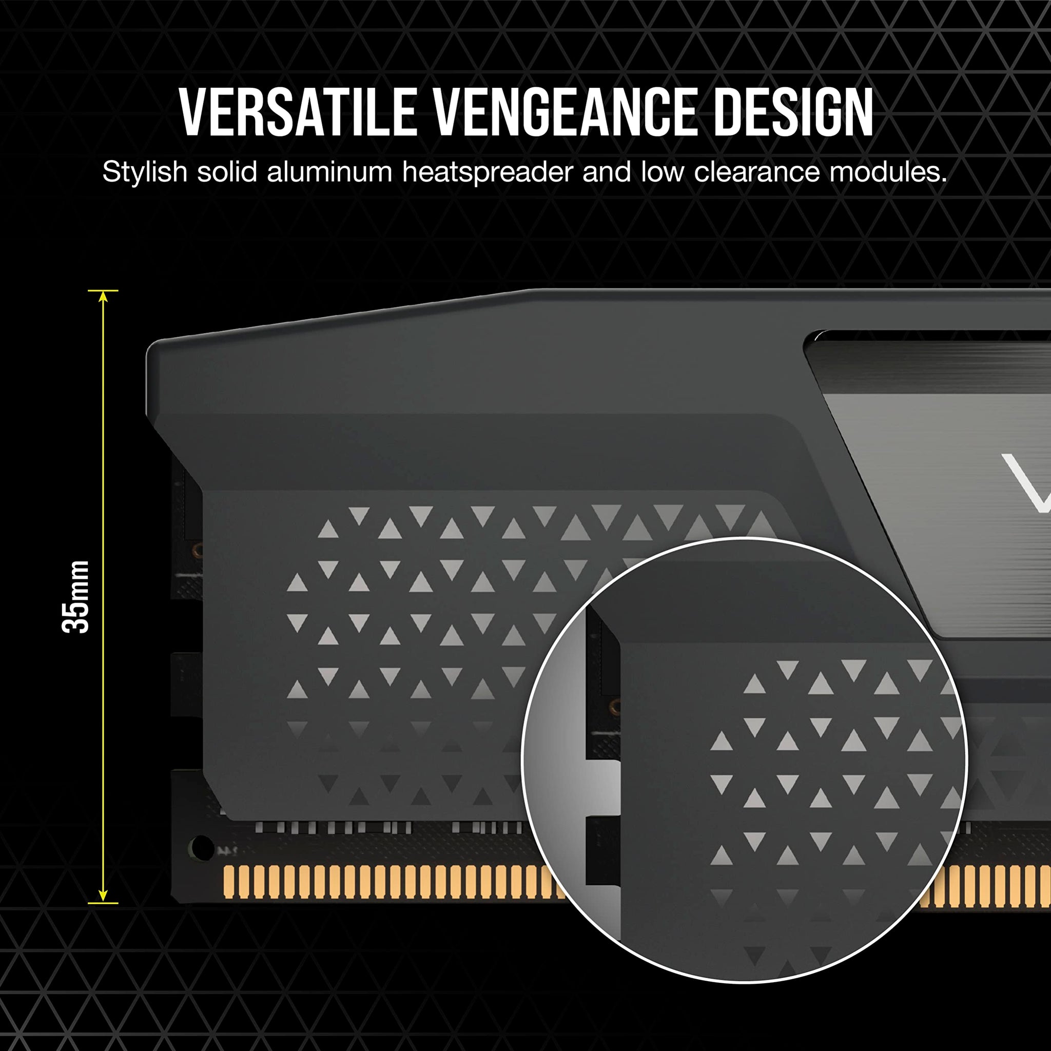 CORSAIR VENGEANCE DDR5 32GB (2x16GB) DDR5 Up to 6000MHz CL36 AMD EXPO Intel XMP iCUE Compatible Computer Memory – Grey (CMK32GX5M2E6000Z36)