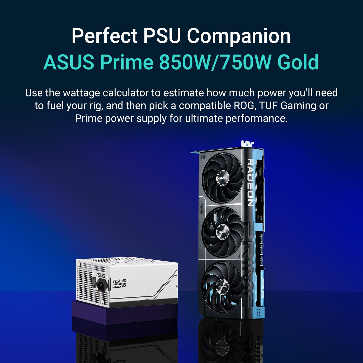ASUS PRIME RX9070 XT OC, PCIe5, 16GB DDR6, HDMI, 3 DP, 3030MHz Clock, Overclocked, Compact SFF-Ready