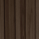 Keter Signature 7x7ft Pent Shed - Rosewood| Premium Weather‑Resistant Outdoor Storage with Steel‑Reinforced Roof & Lockable Double Doors