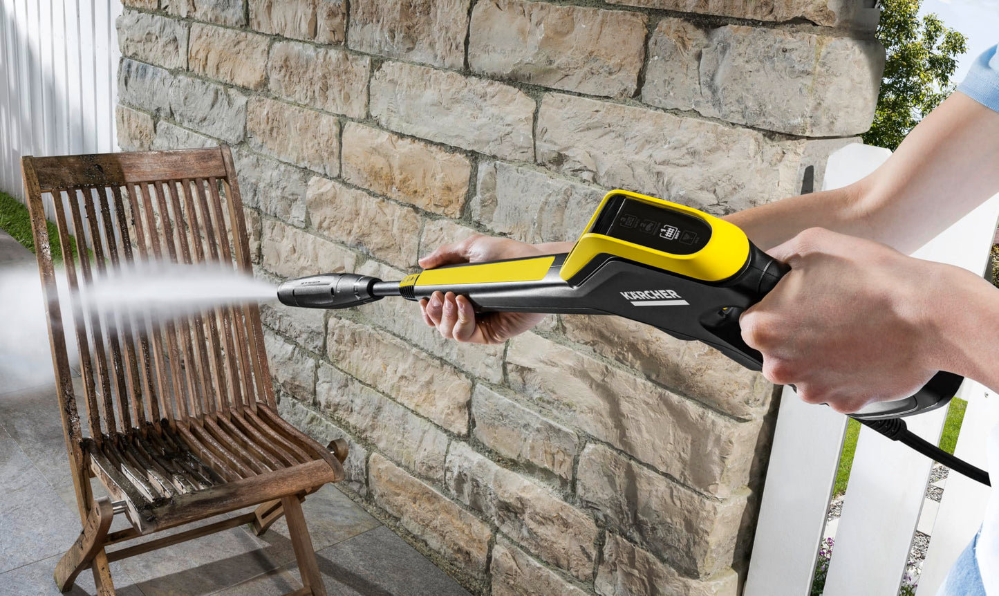 Kärcher high-pressure washer K 4 Power Control Flex eco!Booster Black Edition, pressure: max. 130 bar, flow rate: 420 l/h, area: 30 m²/h, Power Control gun, flexible high-pressure hose, dirt blaster
