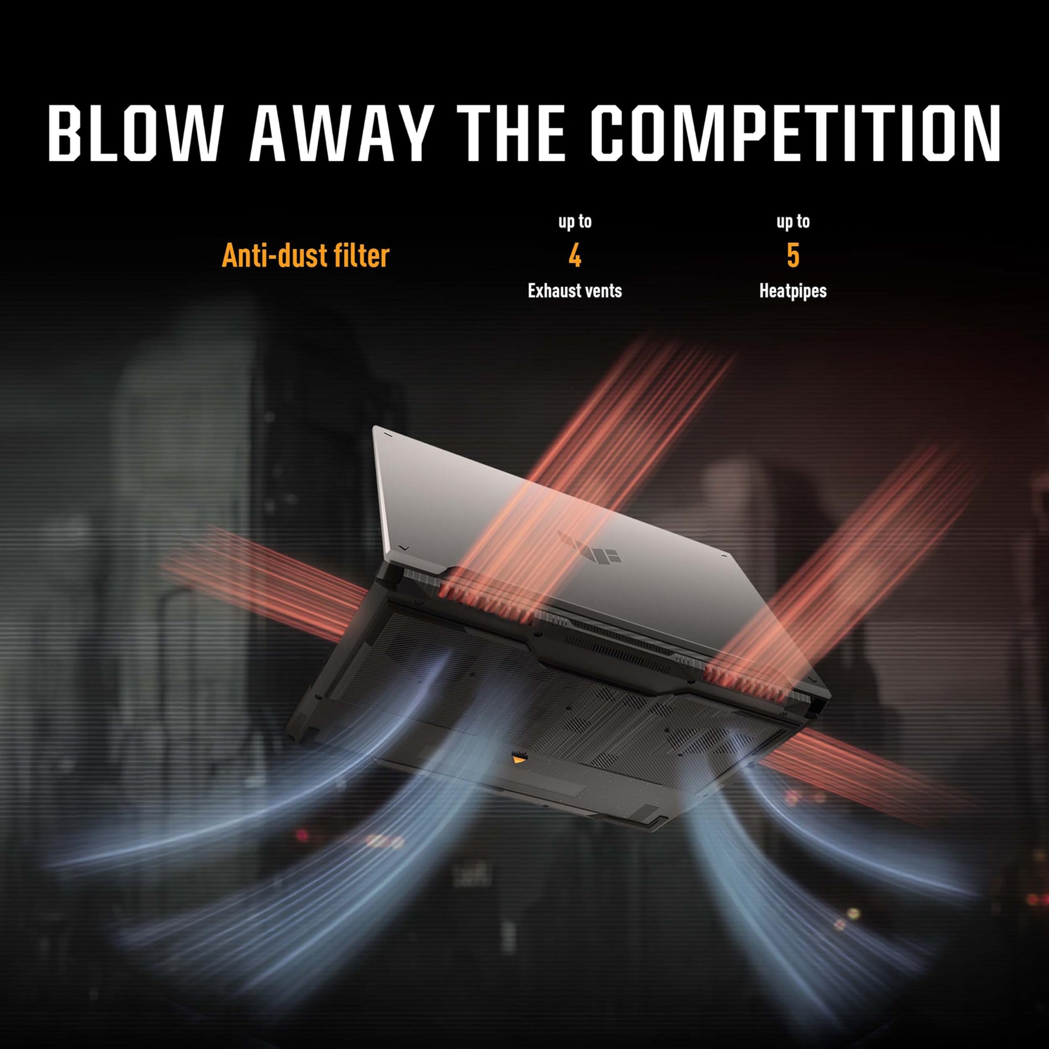 ASUS TUF Gaming A16 FA607NUQ Gaming Laptop | 15.6" Full HD 144Hz Screen | AMD Ryzen 7 170 | NVIDIA GeForce RTX 4050 | 16GB RAM | 512GB SSD | UK layout single-backlit keyboard | Windows 11