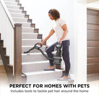 Shark Corded Upright Vacuum Cleaner 1.1L with Anti Hair Wrap Technology, Pet Model, LED Headlights, Lift-Away, Anti-Allergen, 8m Cord, 750W, 5 Attachments inc Pet Tool, Black, NZ691UKTDB
