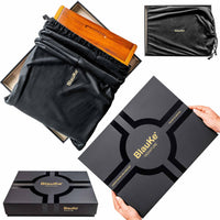 Wooden Cheese Board and Knife Set - Wooden Serving Board/Tray Made of Acacia, an Upgrade from Bamboo Charcuterie Boards - Includes Serving Platters and Cheese Knives - Any Occasion Gift Set - BlauKe®