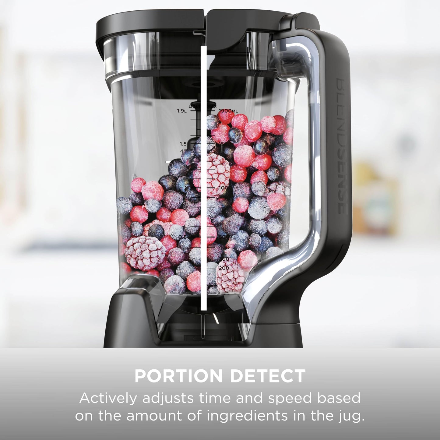 Ninja 3-in-1 Detect Power Blender Processor Pro, Powerful 1200W Blender, Food Processor Bowl, Dough Blade, 2x Single Serve Cups, Jug, Make Pizza Dough, Blend, Chop & Mix, Stone Gold, TB401UKSTGD