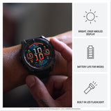 Garmin fēnix 8, 47mm Premium GPS smartwatch, AMOLED touchscreen, multisport, advanced health & training features,built-in LED flashlight, adventure watch with up to 16 days battery life, Slate Grey