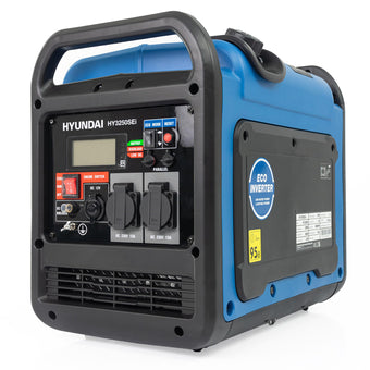 compare product Hyundai 3200W / 3.2kW Petrol Inverter Generator, Pure Sine Wave Output, Lightweight, Quiet with Electric Start, 3 Year Warranty