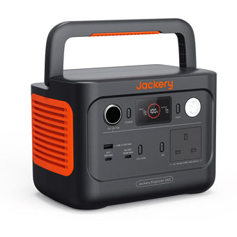 compare product Jackery Explorer 240 v2 Portable Power Station 2024 New Version, 256Wh LiFePO4 Battery with 300W AC/100W USB-C Output, 1Hr Fast Charging, Versatile Scenarios-Outdoor/Camping/Fishing/Picnics
