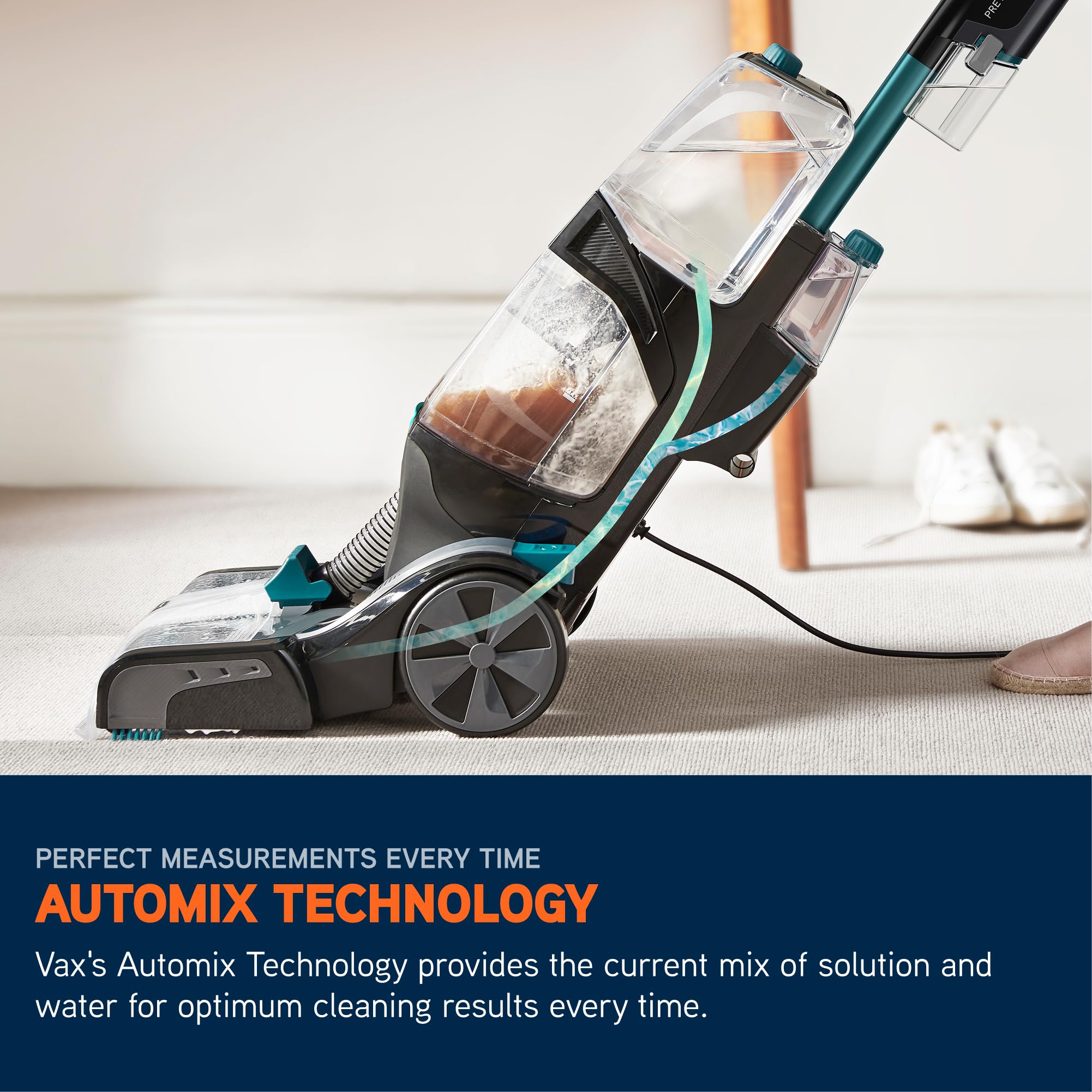 Vax Platinum SmartWash Pet-Design Carpet Cleaner Machine, Rug, Upholstery, Car, Stair Upright Shampooer Washer, Handheld Spot Cleaning, SpinScrub and Wash Tools, Solution, 1200W, 8.9kg, CDCW-SWXP,Grey