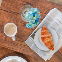 Argon Tableware White Coffee Mug Set of 6-285ml Premium Porcelain Cups - Durable Dishwasher Safe Mugs for Latte, Cappuccino, Tea, Hot Chocolate and Everyday Hot Drinkware at Home or Office