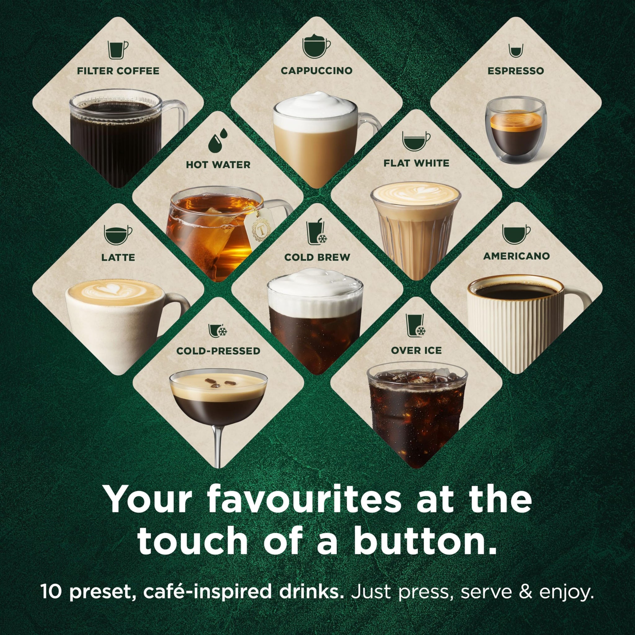 Ninja AutoBarista Automatic Espresso, Filter Coffee and Cold Brew Machine, 10 Drink Programs and 4 Milk Froth Presets, 250g Hopper, Dishwasher Safe Removable Parts, Silver AE1001UK